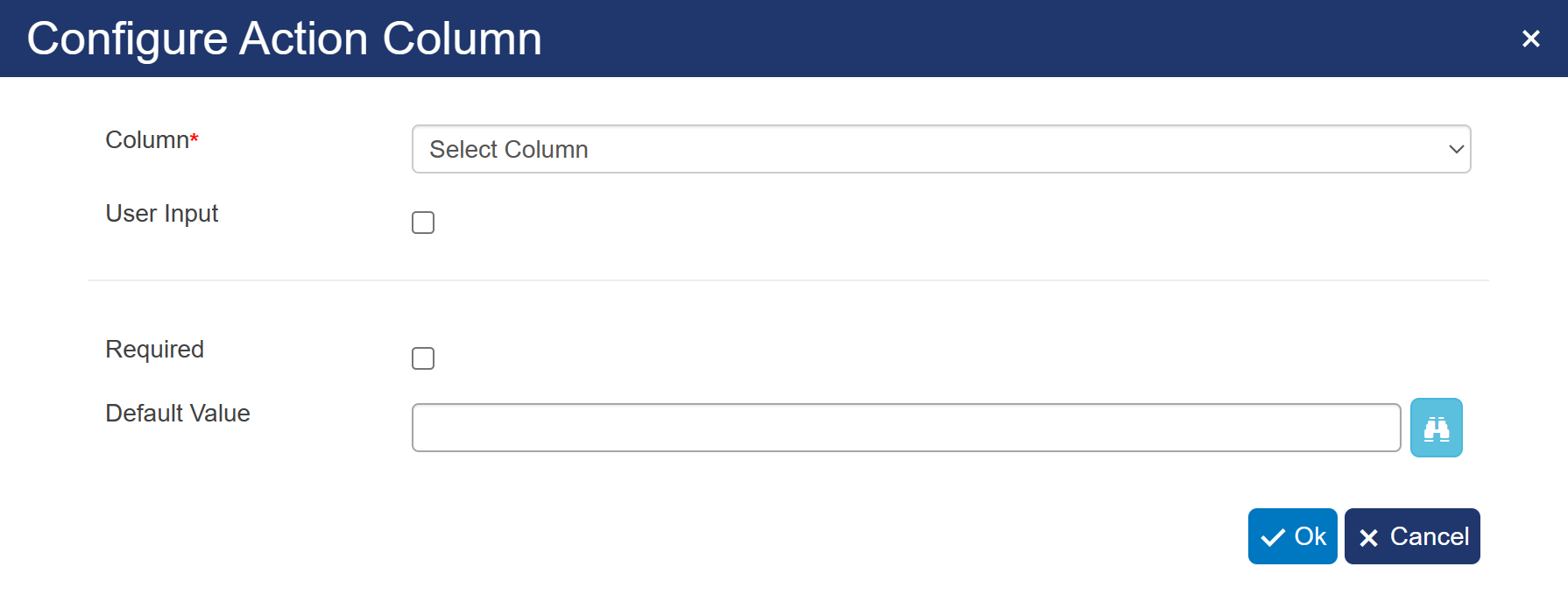 Add Column Mapping