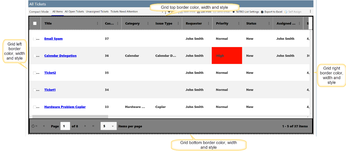 List view advanced setting 23