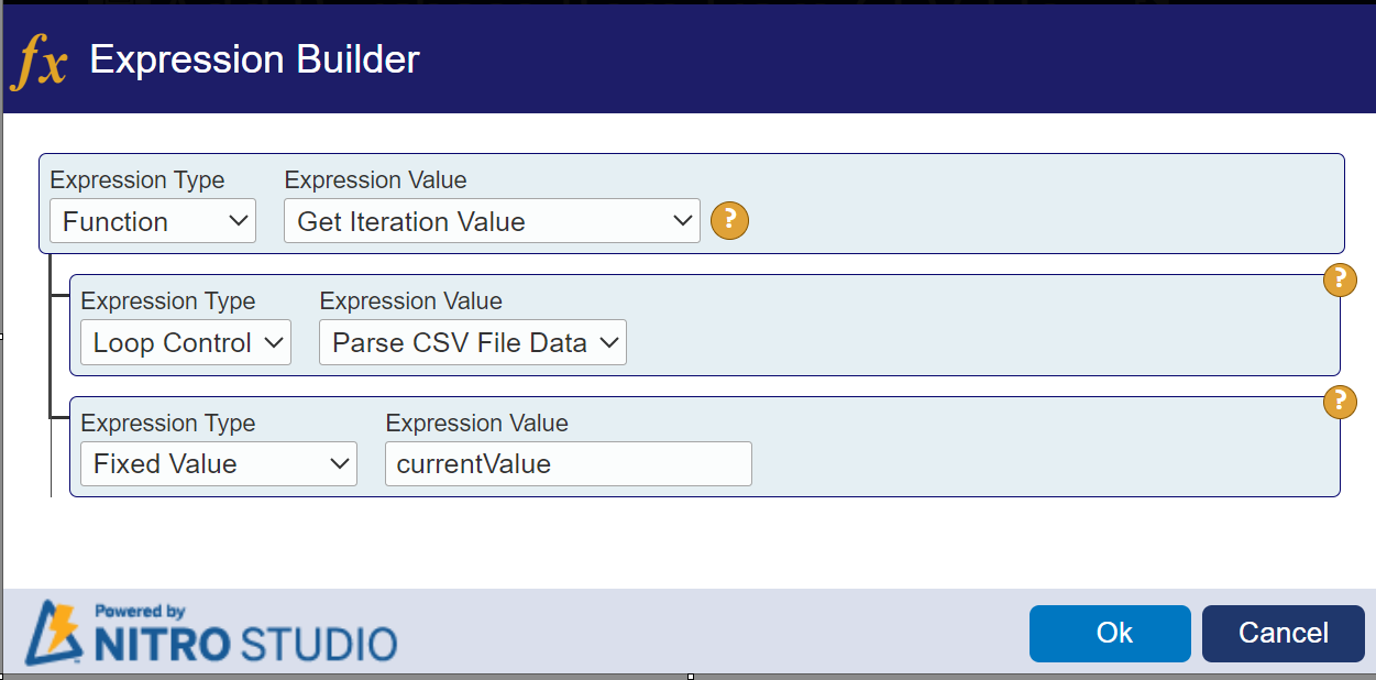 Expression Builder Syntax