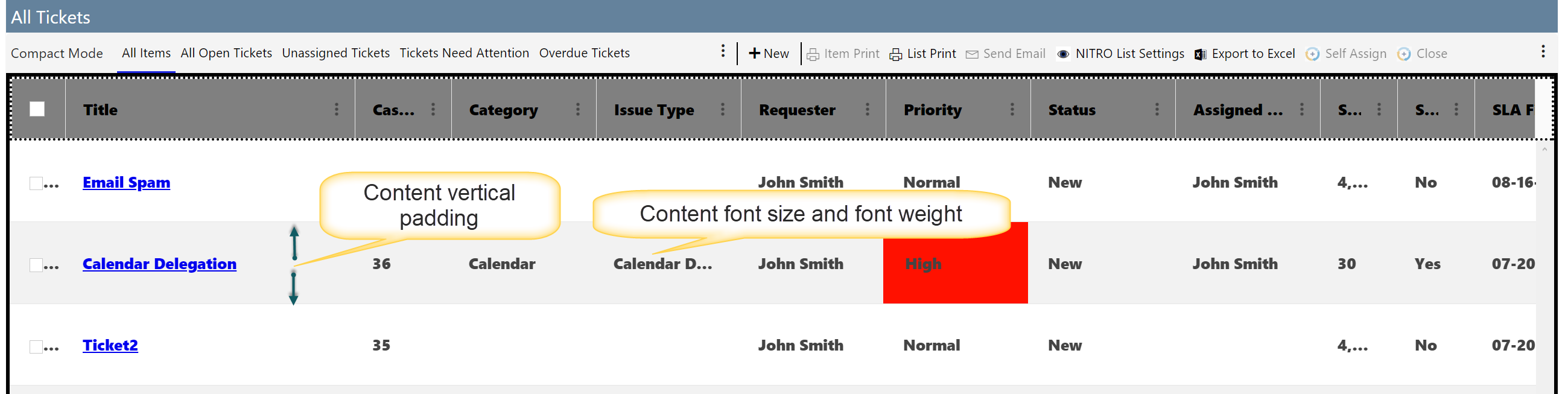 List view advanced setting 21