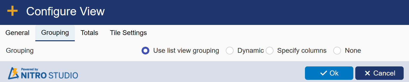 List view grouping from SharePoint