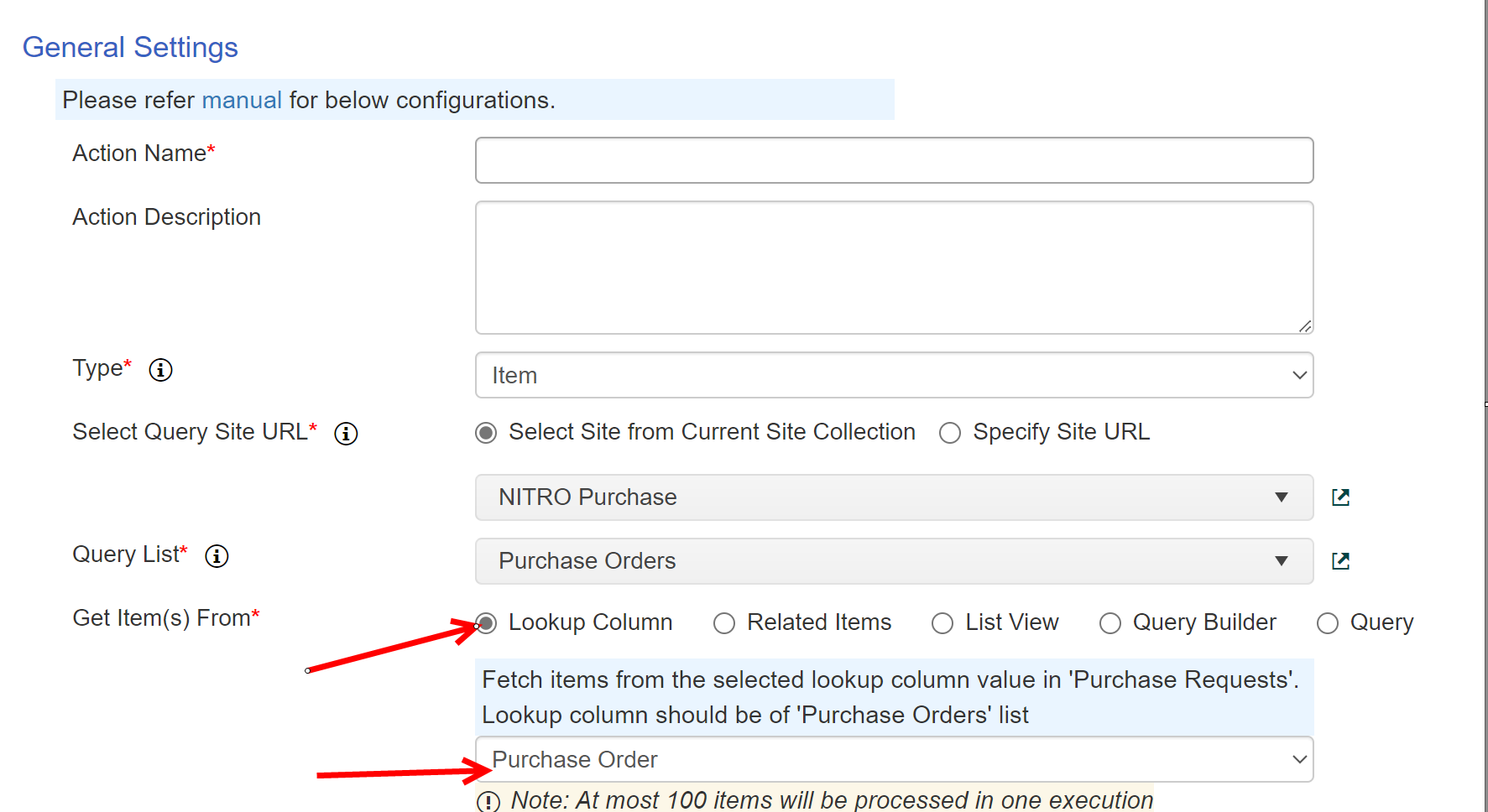 Run For Lookup Column