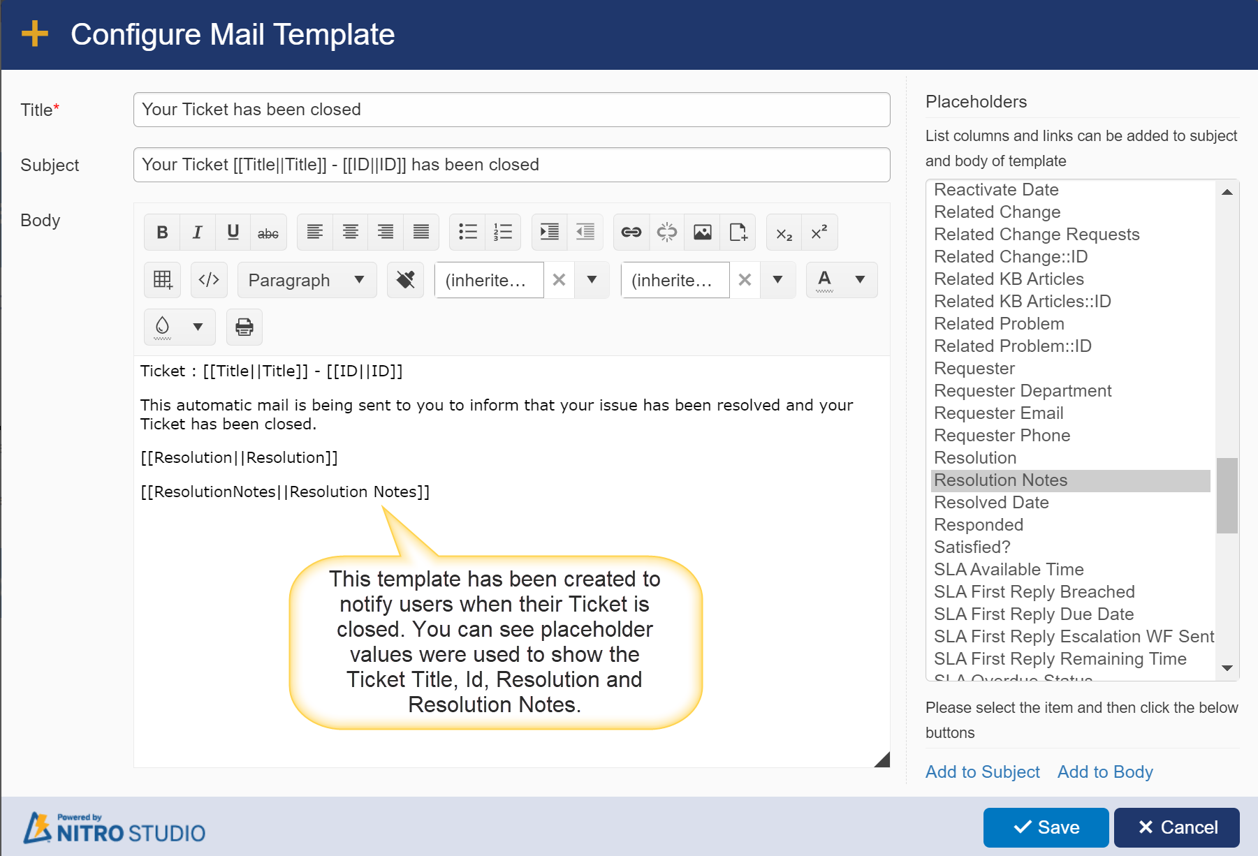 CA Usecase1 Mail Template